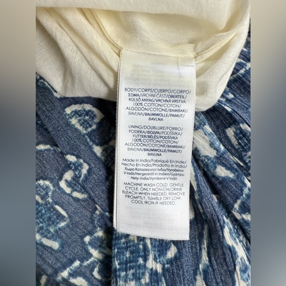 Chaps Blue Floral Maxi Skirt - Picture 13 of 15